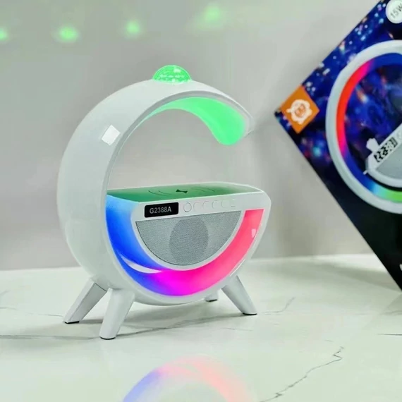 Bezdrátové nabíjecí bluetooth hodinky RGB LED G2388A
