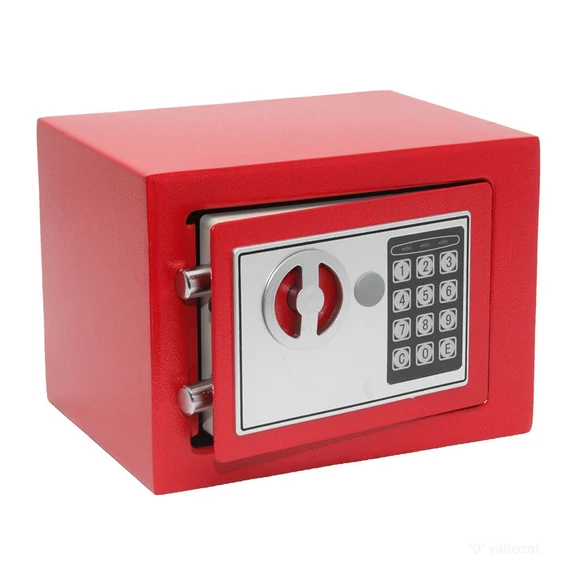 Bezpečný digitální trezor 230*170*170mm červený HS2317CR