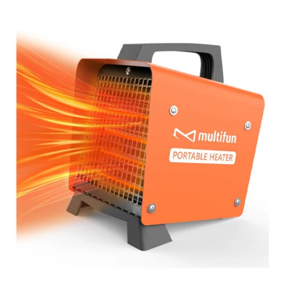 Multifun 2000W Průmyslový Keramický Ohřívač, Oranžový Holm5555
