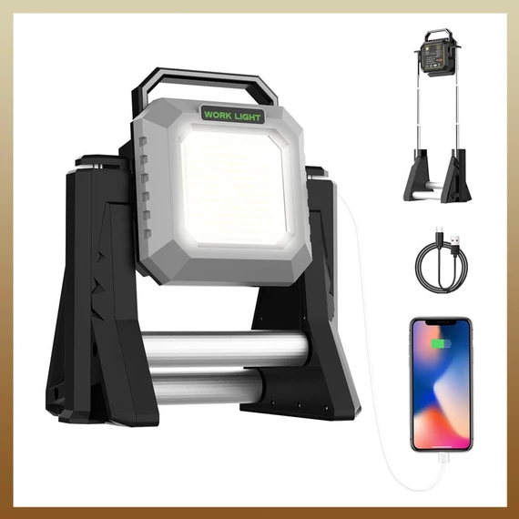 Teleskopická Pracovní Lampa 160 LED KE-24-446