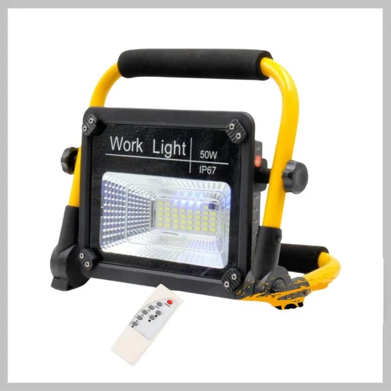 50W solární pracovní lampa s dálkovým ovládáním MUNKALAMPA50W