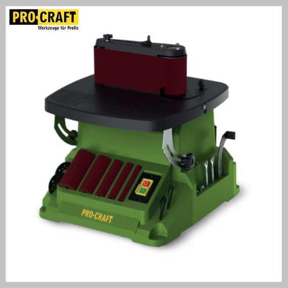 PROCRAFT Elektrická kombinovaná oscilační a pásová bruska 500W OSS500