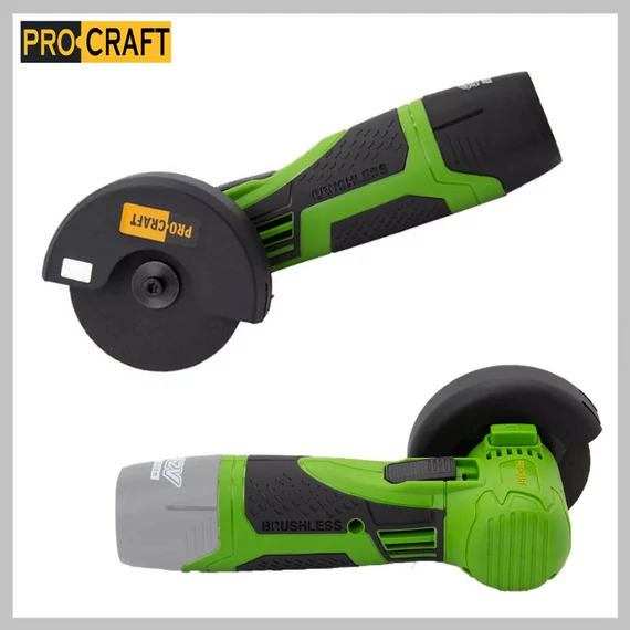 Akumulátorová mini úhlová bruska Procraft PGA12 1B