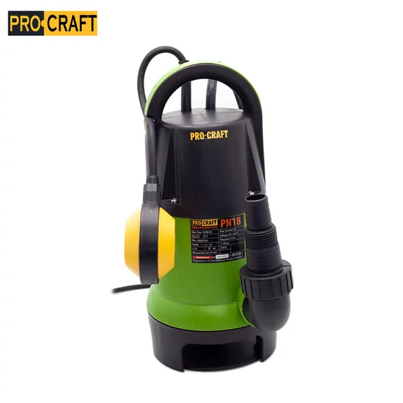 PONORNÉ VODNÍ KALOVÉ ČERPADLO PROCRAFT PN18 | PN18