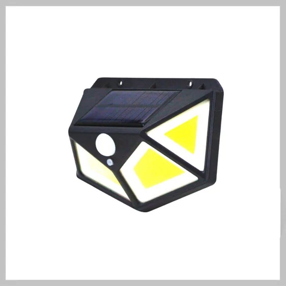 Solární nástěnná lampa s pohybovým senzorem 114 LED SH-114B