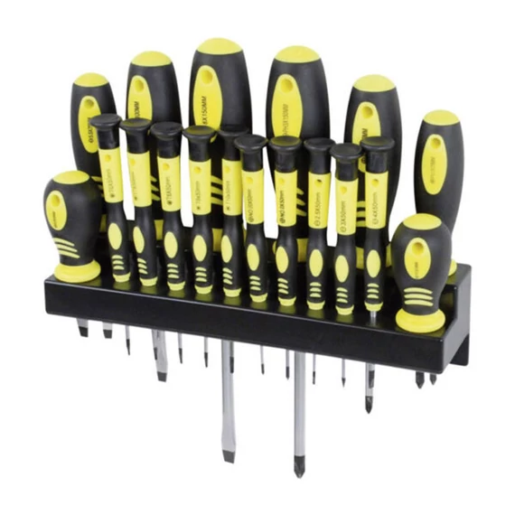 SYSTEM+ Sada Šroubováků 18 ks (Ploché, PH, TORX) SY014