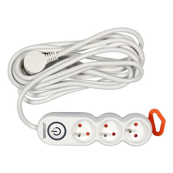 Prodlužovací kabel 3 zásuvky 3m 3500W TO-72352