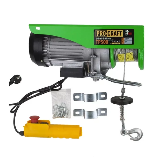ELEKTRICKÝ KABELOVÝ NAVIJÁK PROCRAFT TP500