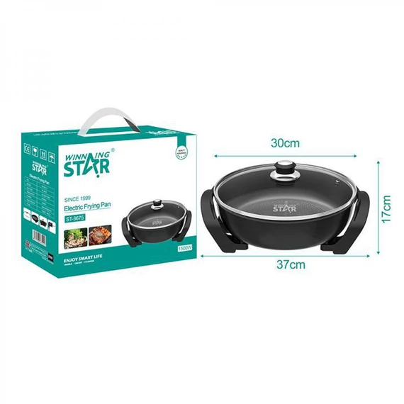 Winning Star Elektrická Pánev 1500W Winningstarelektromosserpenyo1500W