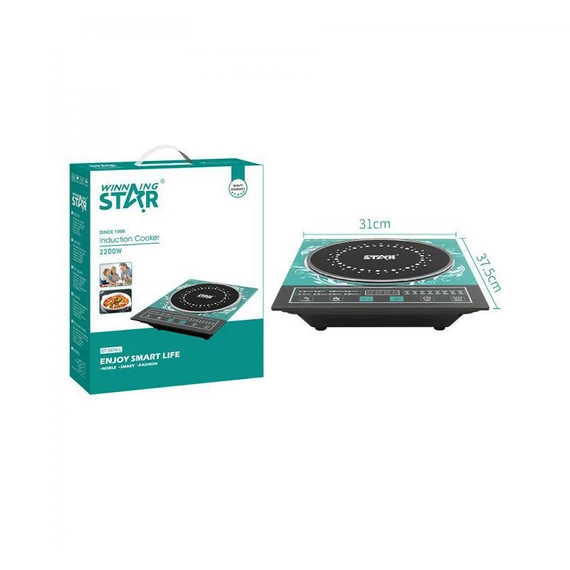 Winning Star Indukční Vařič 2200W Winningstarfozolap2200W