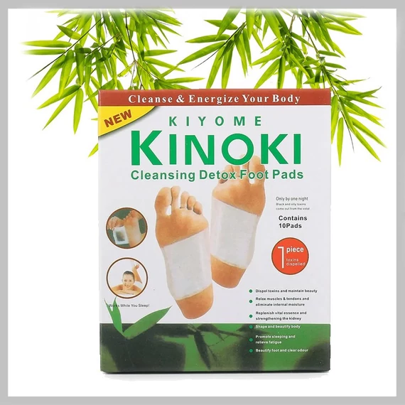 Kinoki detoxikační náplasti na chodidla 10 ks