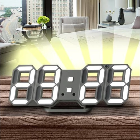 Stolní digitální hodiny s LED displejem DS-6609 abc960
