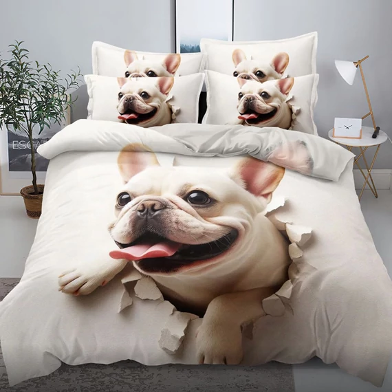 Kvalitní ložní prádlo Happy Dogs 1 G-04, 7 kusů