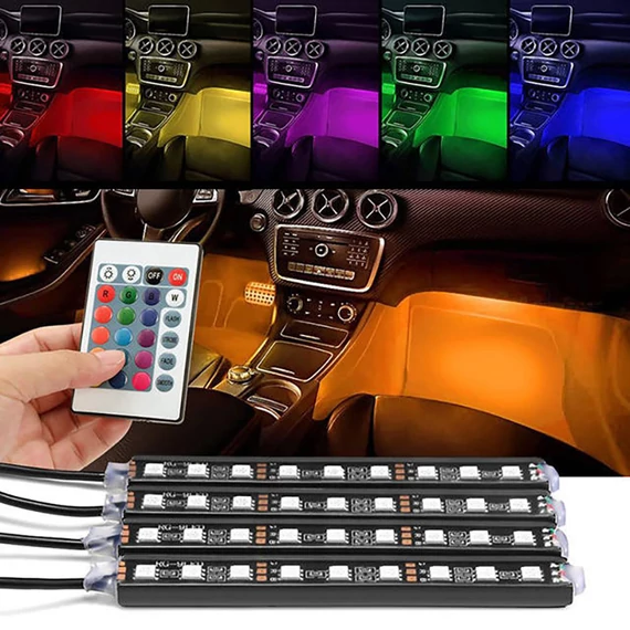 Alphaone APP řízené LED osvětlení prostoru nohou holm3299
