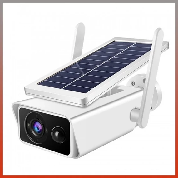 Solárně napájená smart wifi IP kamera holm3772