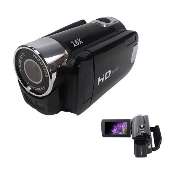 Přenosná 16MP HD videokamera DV-HD90 (holm6668)