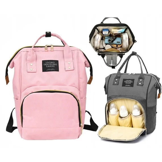 Růžová cestovní taška Living Traveling holm6887