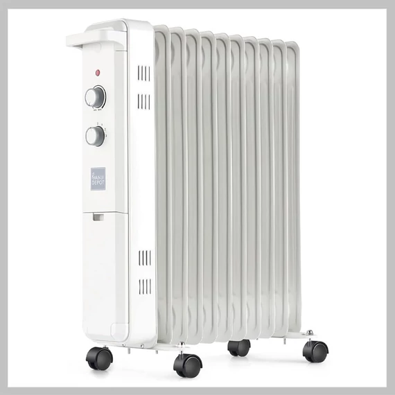 ANJI Depot 2500W 11lamelový olejový radiátor holm8324