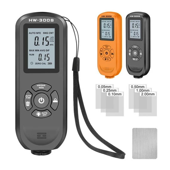 HW 300 Digitální tloušťkoměr, tloušťkoměr barvy holm9873