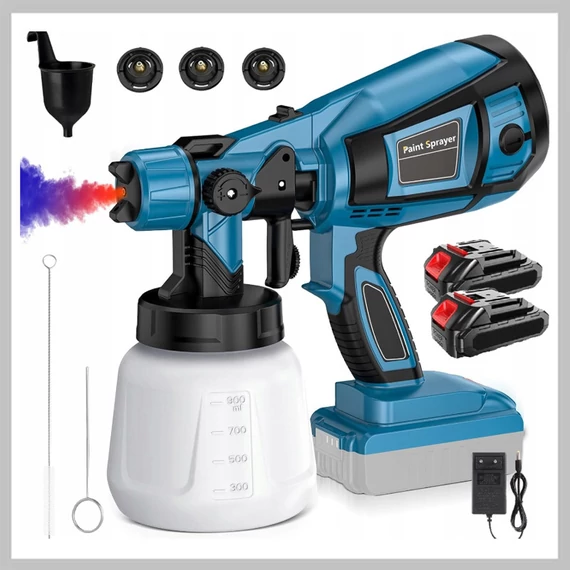 FLINKE Aku stříkací pistole 48V se 2 bateriemi FK-8050