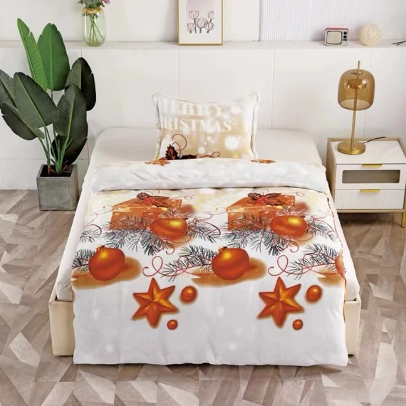 SHINE Vánoční mikroplyšová deka 150 x 200 lesk150