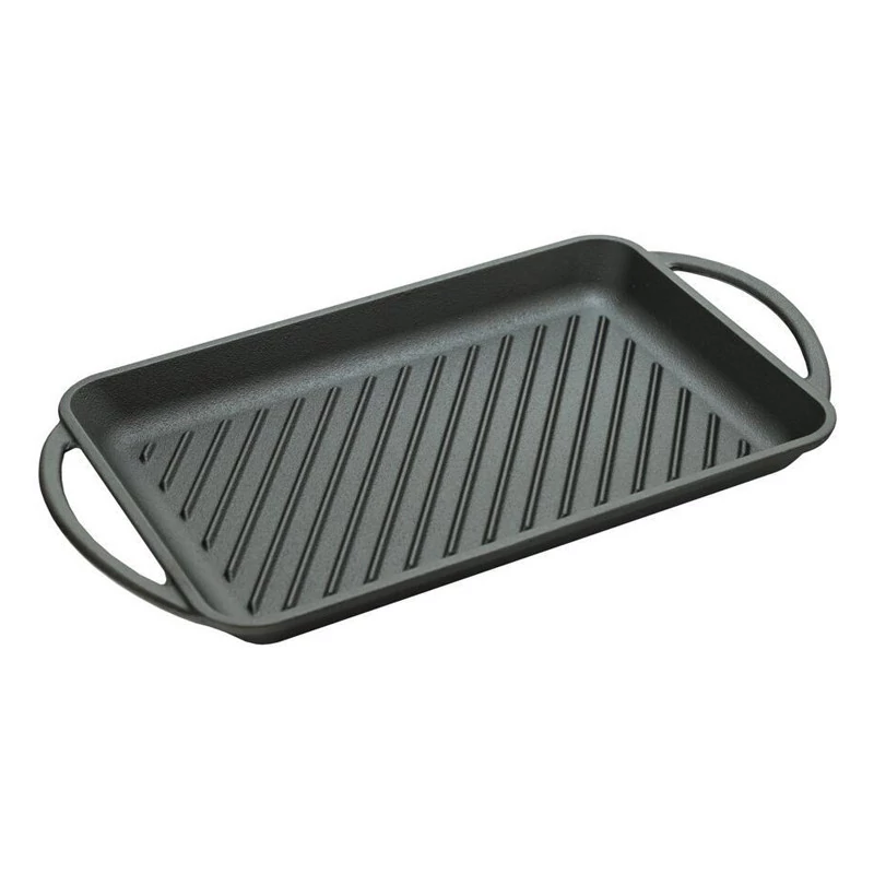 Cattara Grilovací pánev s rukojetí litinová 33x21,5cm 13062