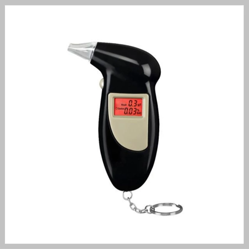 Digitální alkoholtester s přívěškem na klíče Holm3284
