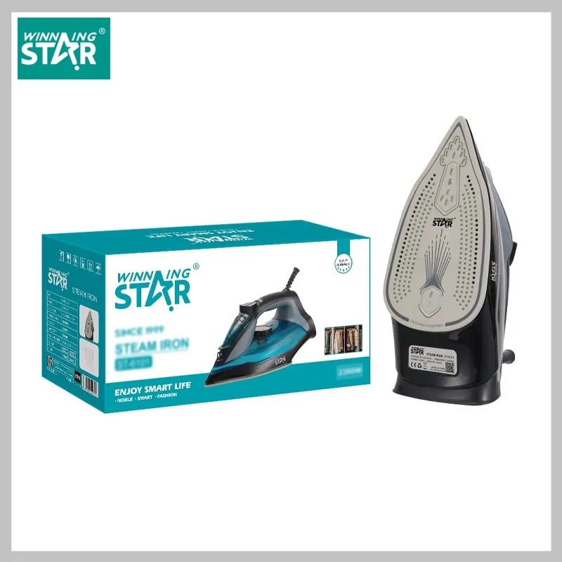 WINNING STAR napařovací žehlička 2200 W, pára 225 g/min, nádržka na vodu 380 ml ST-6101