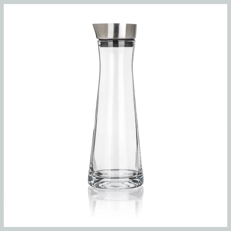 BANQUET skleněný džbán s nerezovým výlevkou DALEN 1000 ml 04221021