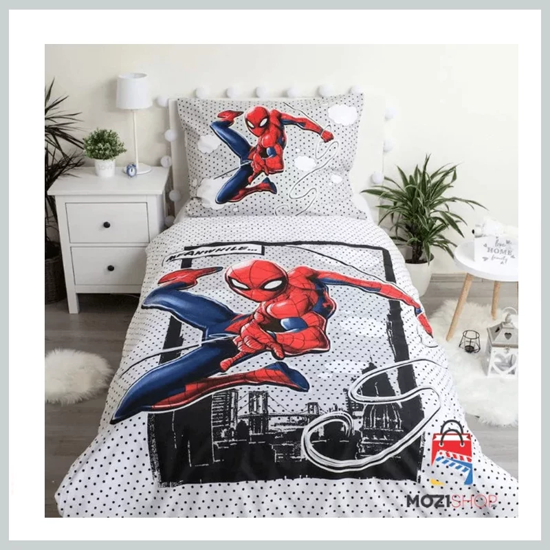 Spider-Man Meanwhile svítící povlečení 140×200 cm, 70×90 cm JFK028438