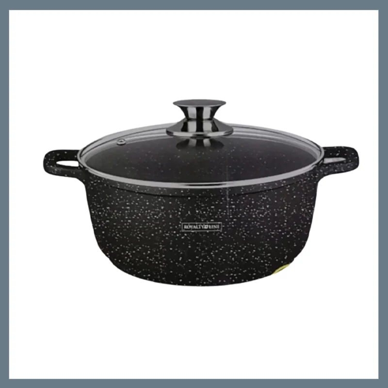Royalty Line hrnec s mramorovým povrchem a poklicí, 44 cm, 24L RL-BS44MG
