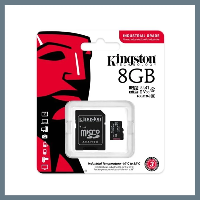 Kingston 8GB microSD paměťová karta + čtečka SDCIT2