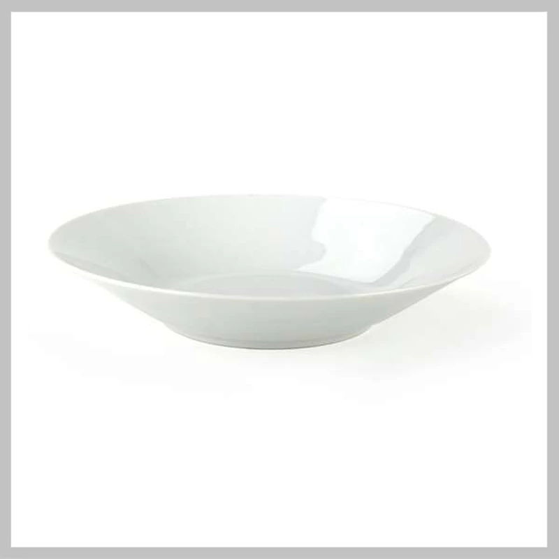 Hluboký porcelánový talíř 23 cm, bez dekoru
60111031-A