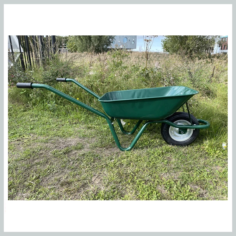Benson Garden Zahradní kolečko, kovové, zelené 013902