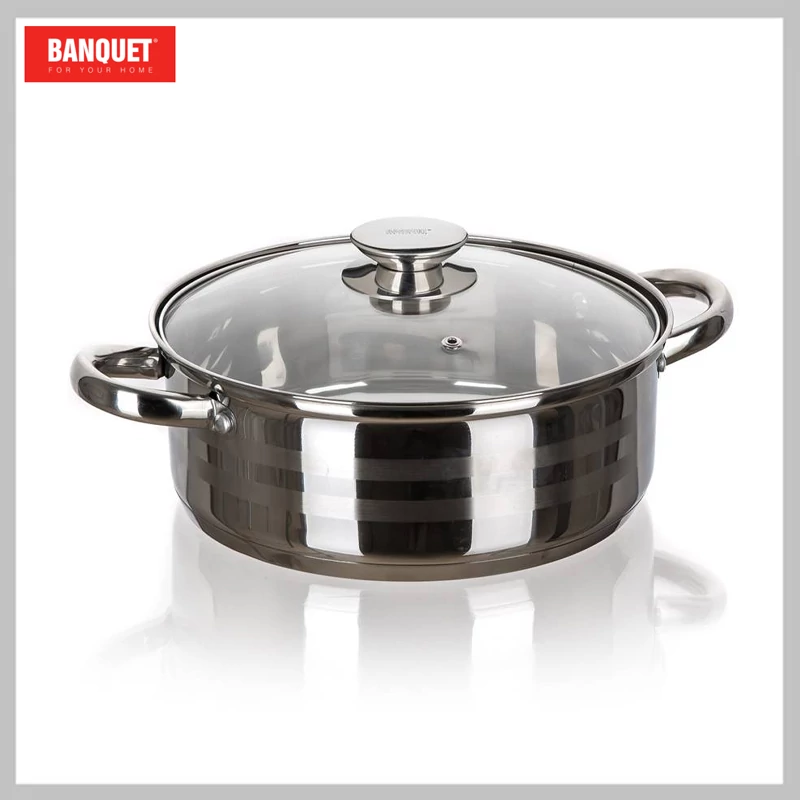 BANQUET Nerezová pánev LIVING 5,2 l 48721971-A