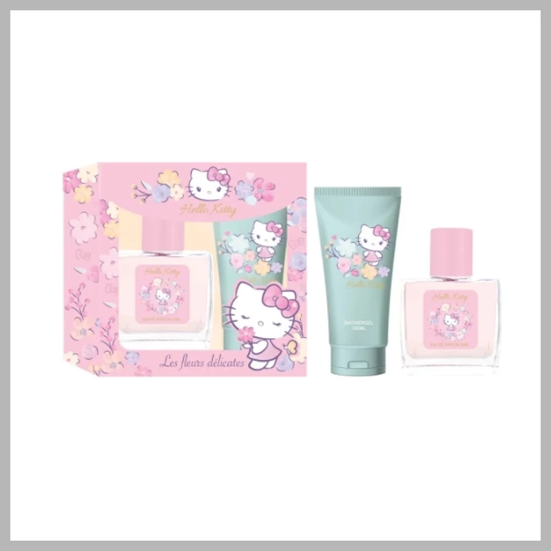 Hello Kitty Flower parfém a sprchový gel HKG001