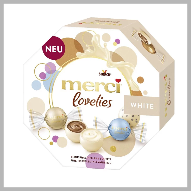 Merci Lovelies White, 185 g 8771763