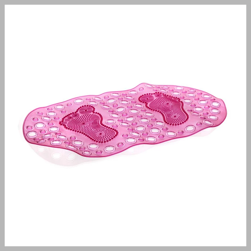 BRILANZ protiskluzová koupelnová rohož 67 x 35 cm, růžová
42127104