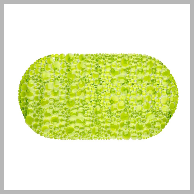 BRILANZ protiskluzová koupelnová rohož 64x34 cm, průhledná 42127143