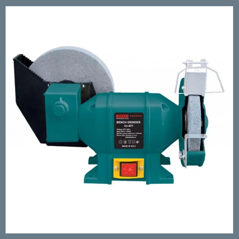 Boxer BX-401 dvoukotoučová bruska pro suché a mokré broušení BX-401
