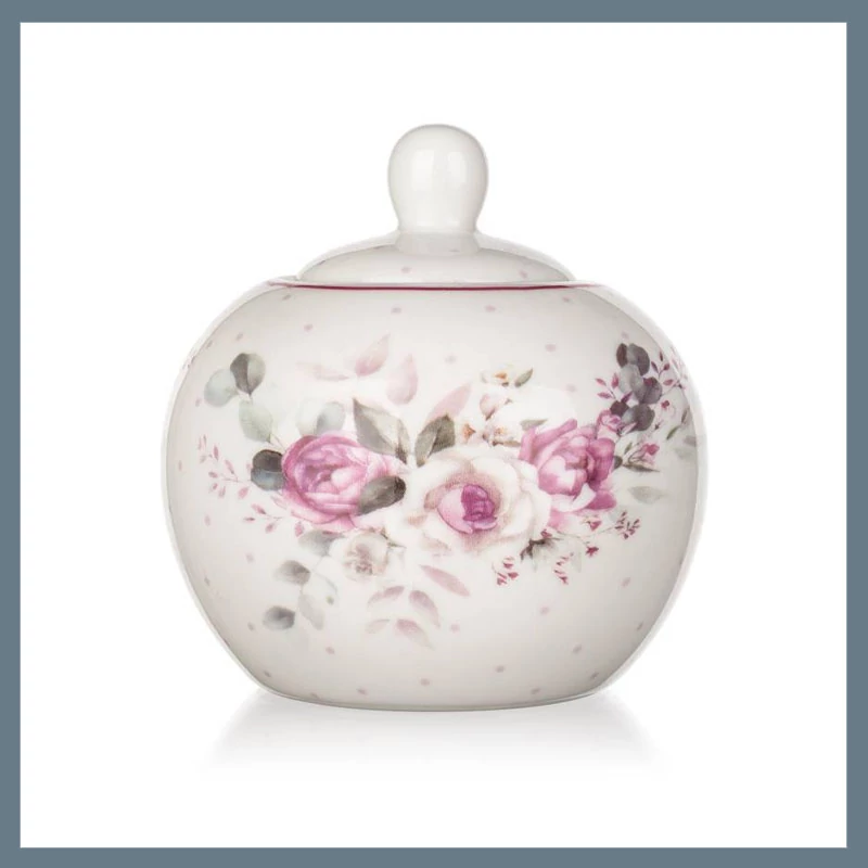 BANQUET ROSE keramická cukřenka, 280 ml 60322084