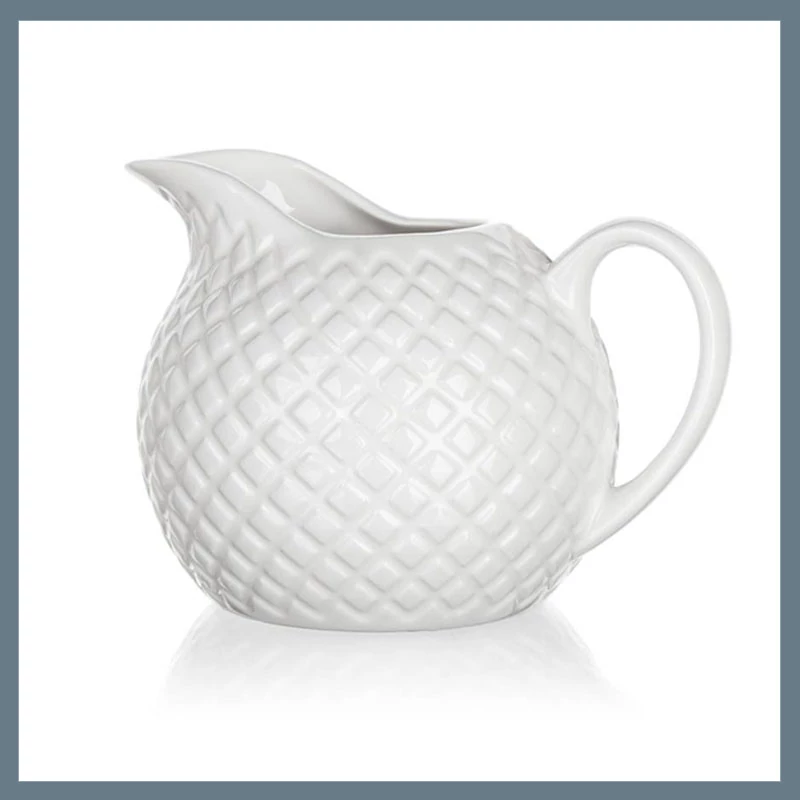 BANQUET DIAMOND LINE keramická mléčenka, 11,7 x 7,5 cm, bílá 60322131