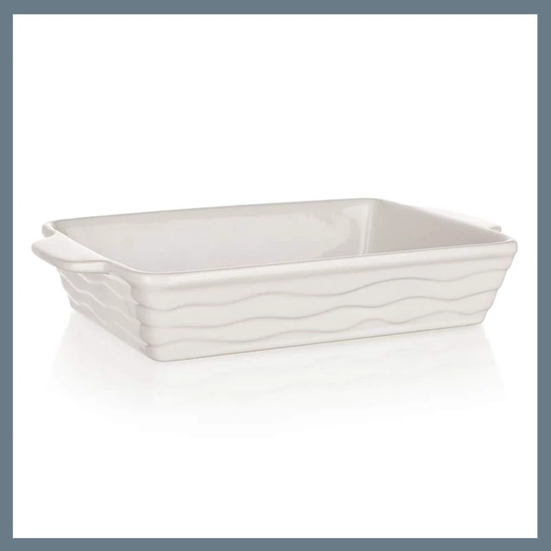 BANQUET Obdélníková zapékací mísa CULINARIA bílá 24 x 14,5 cm 60ZF02