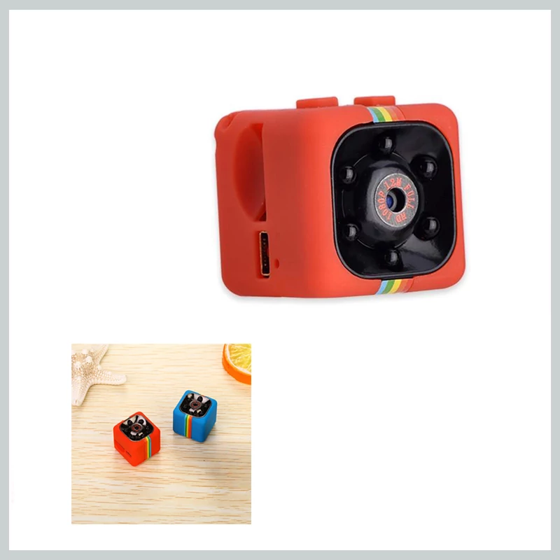 Cenocco Mini Kamera HD1080P Červená CC-9047RED