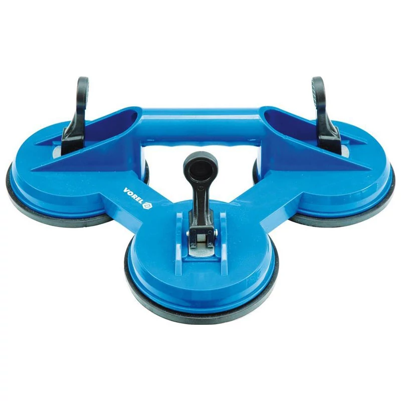 Plastový vakuový přísavný zvedák 3×115 mm – nosnost 100 kg TO-05302