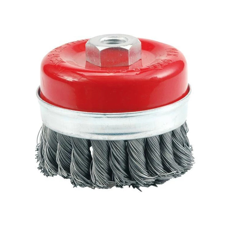 Šálový kartáč 100 mm, zkroucený drát TO-06976