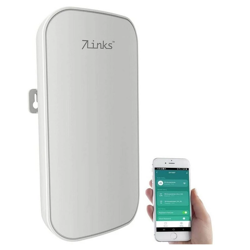7linkový WLR-1230 WiFi opakovač pro venkovní použití 310351078205