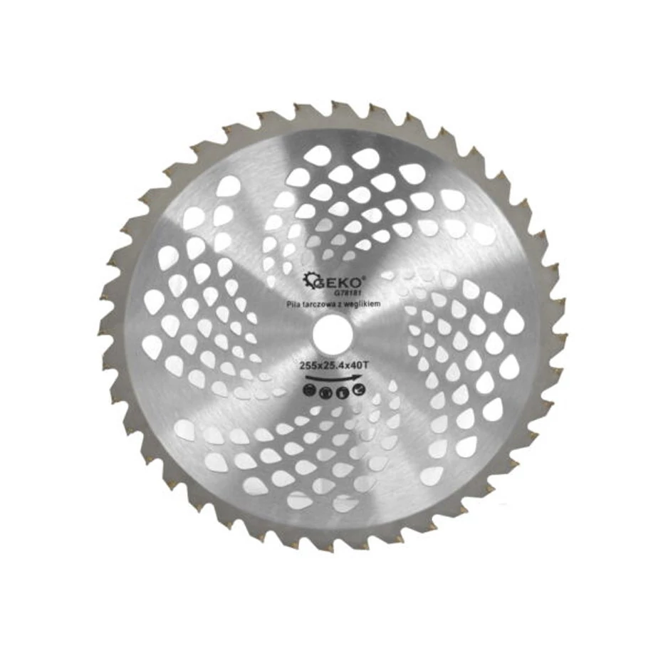 Křovinořezový nůž pro sekačky na trávu 255mm 40T