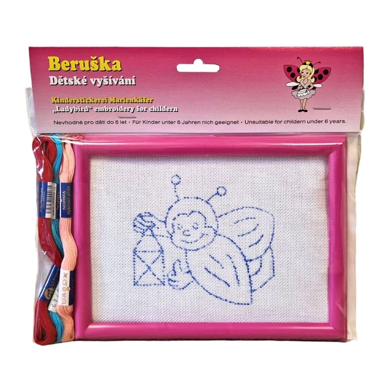 Vyšívání pro Děti v Rámu 15x20 cm - 440007