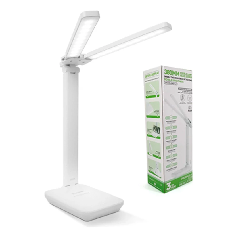 LED Stolní lampa se sklopnými rameny 38CM BKL-L2